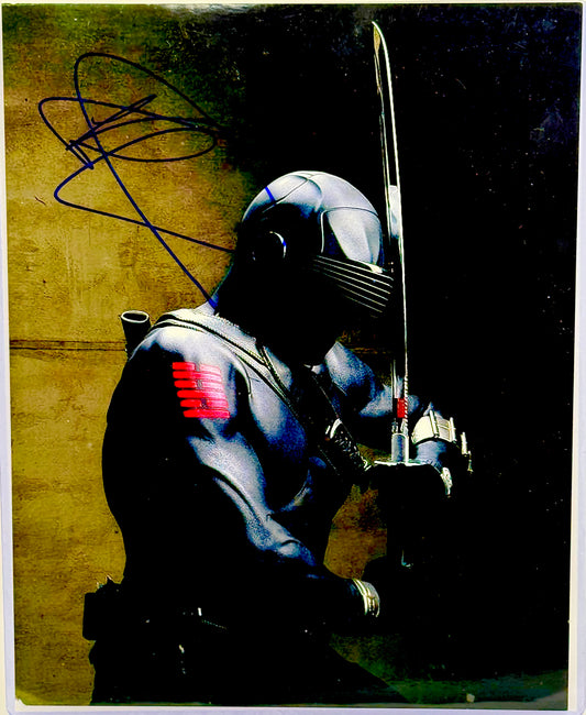 Ray Park Snake Eyes Signed 8x10 Photo JSA Certified