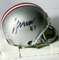 CJ Stroud Signed Ohio State (Texans) mini Helmet Beckett Certified