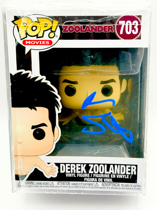 Ben Stiller Zoolander Signed Funko Pop Beckett Certified