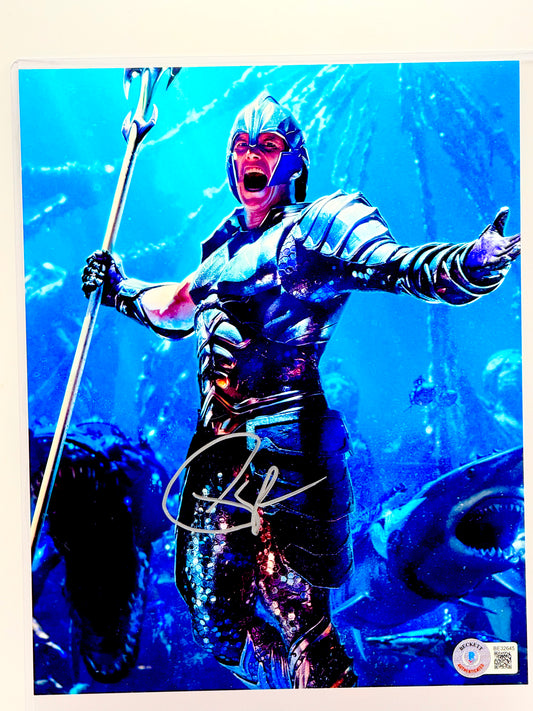 Patrick Wilson Aquaman Signed 8x10 Photo Beckett Certified