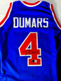 Joe Dumars Signed Pistons Jersey Beckett Certified