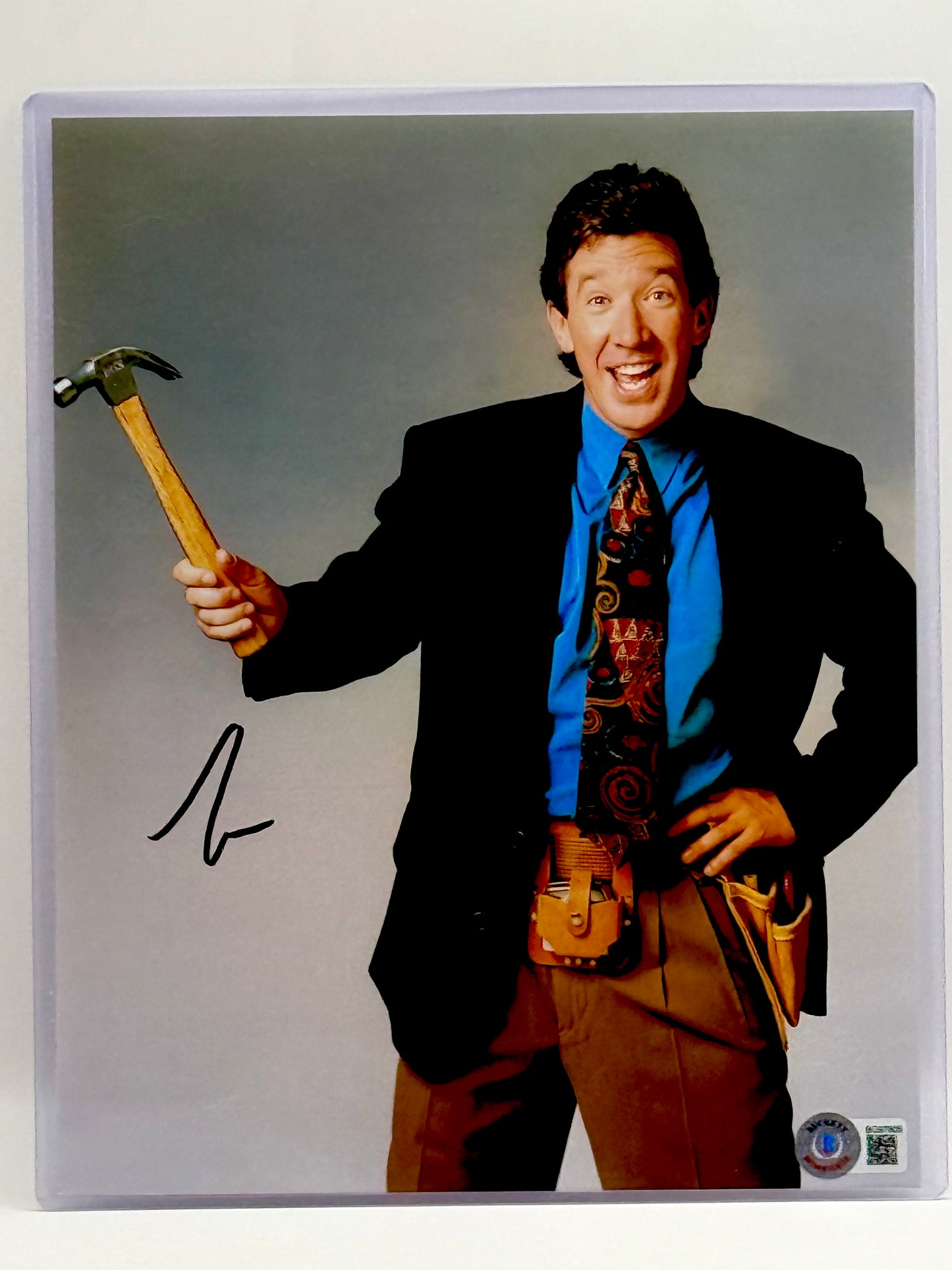 Tim Allen Home Improvement Signed 8x10 Photo Beckett Certified