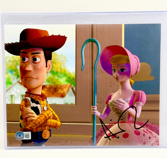 Annie Potts Toy Story Signed 8x10 Photo Beckett Certified