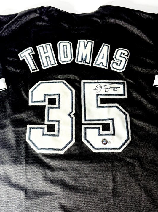 Frank Thomas Signed White Sox Jersey Beckett Certified