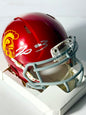 Jordan Addison Signed USC (Vikings) Mini Helmet JSA Certified