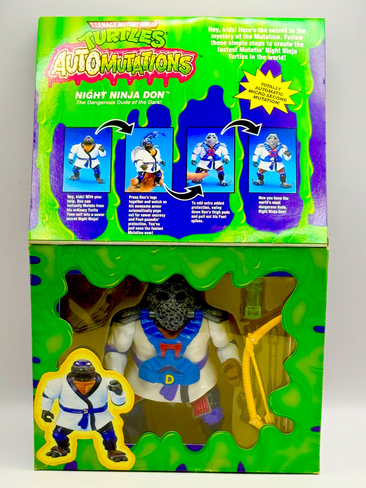 1993 TMNT Night Ninja Don Automutations NIB