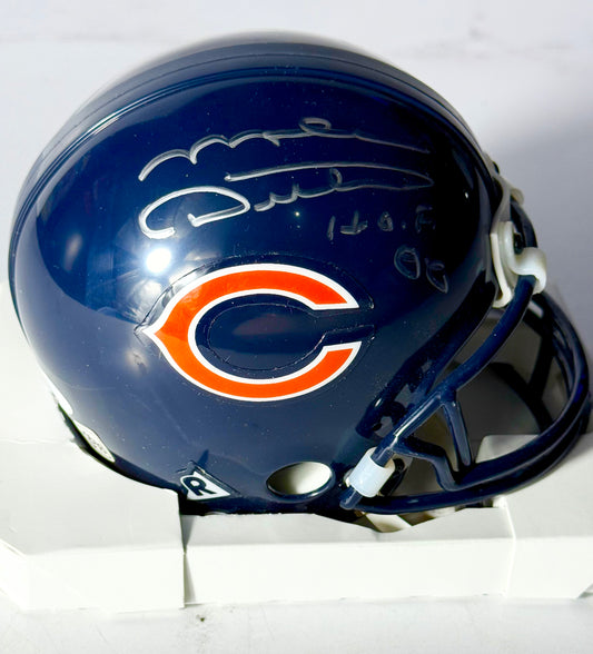 Mike Ditka Signed Bears Mini Helmet JSA Certified