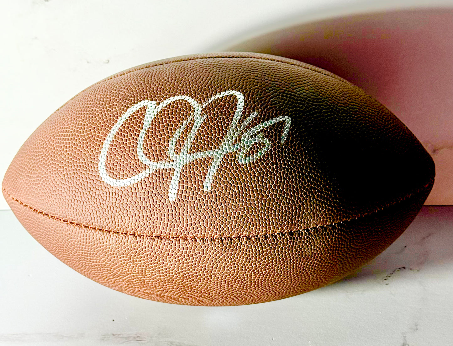 Calvin Johnson Signed Lions Football JSA Certified