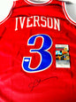 Allen Iverson Signed 76ers Jersey JSA Certified