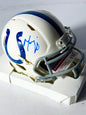 Marvin Harrison Signed Colts Mini Helmet JSA Certified