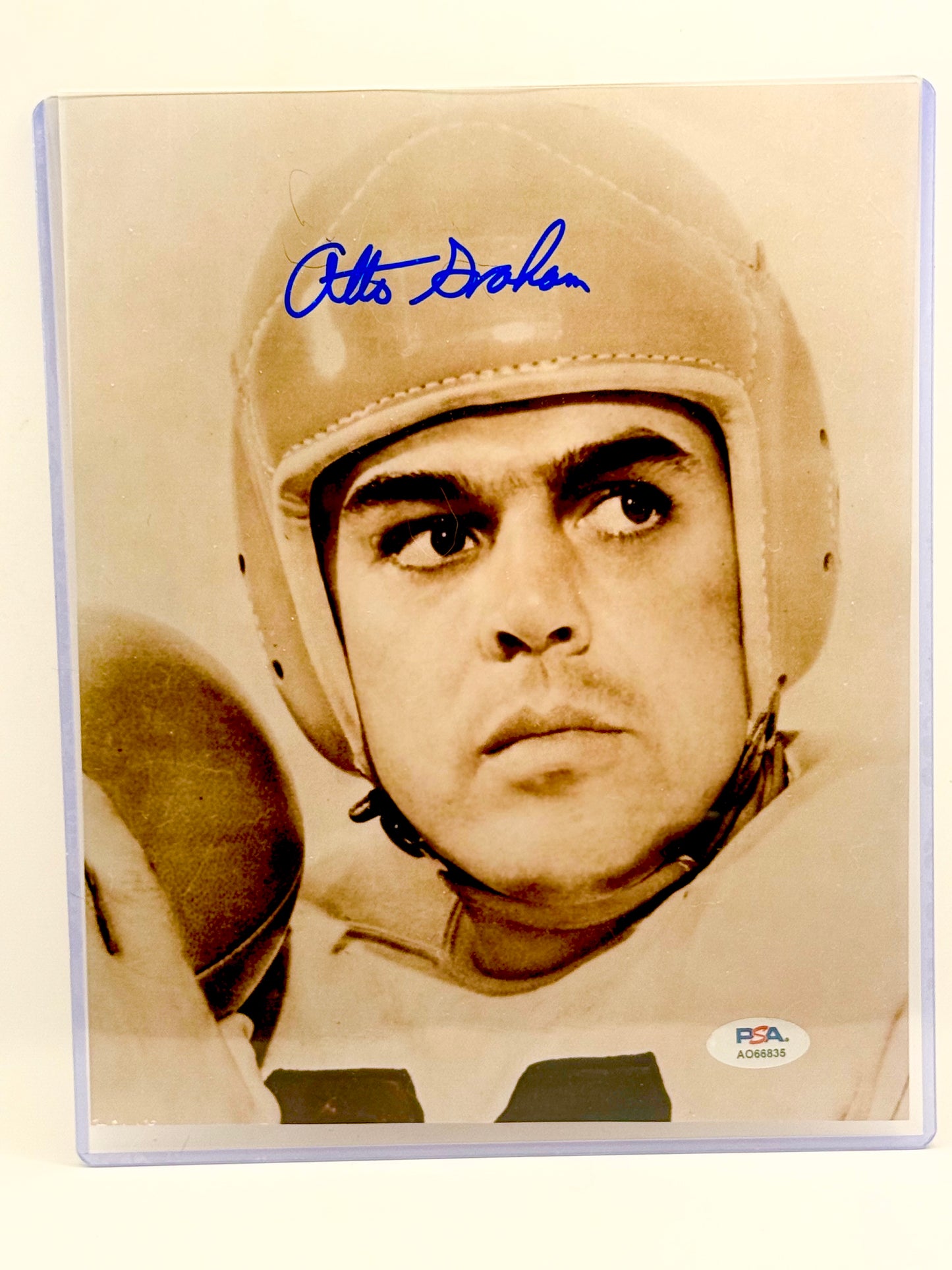 Otto Graham Signed 8x10 Photo PSA Certified