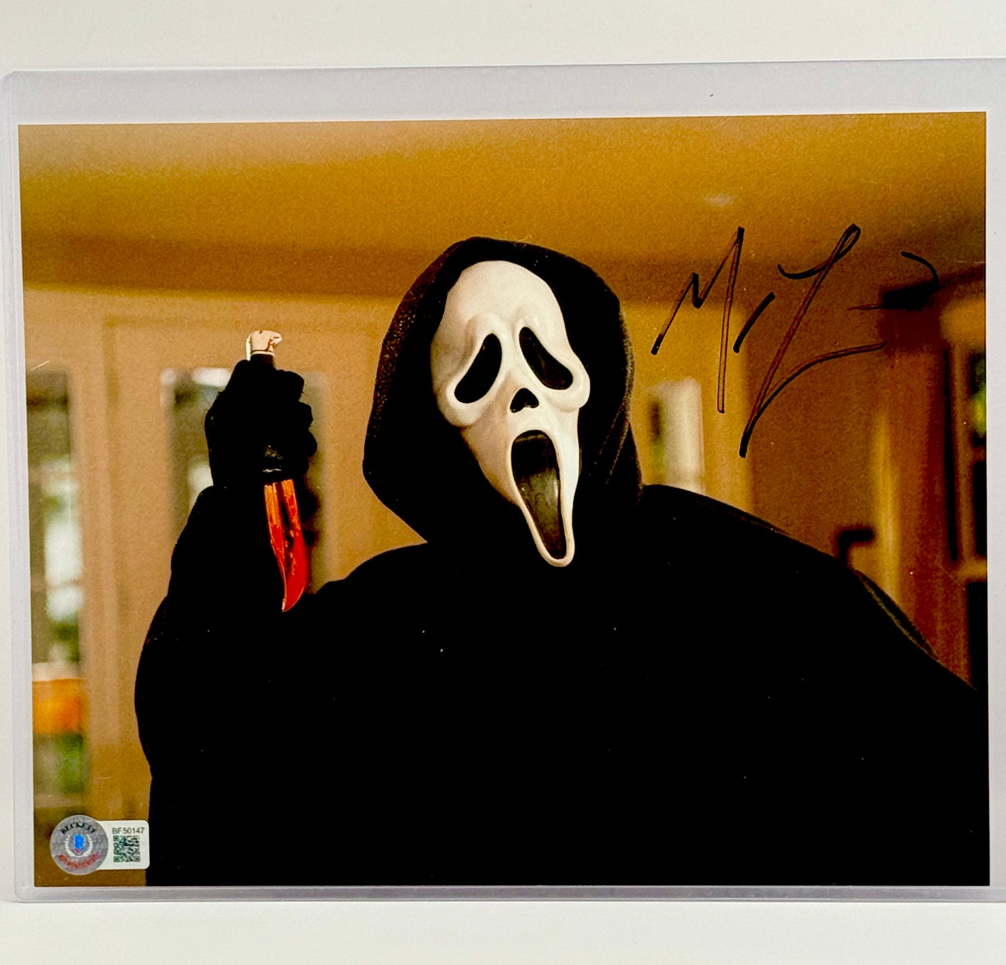 Matthew Lillard Scream Signed 8x10 Photo Beckett Certified