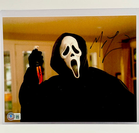 Matthew Lillard Scream Signed 8x10 Photo Beckett Certified