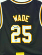 Dwayne Wade Signed Heat High School Custom Jersey Rare Hollywood Collectibles Certified
