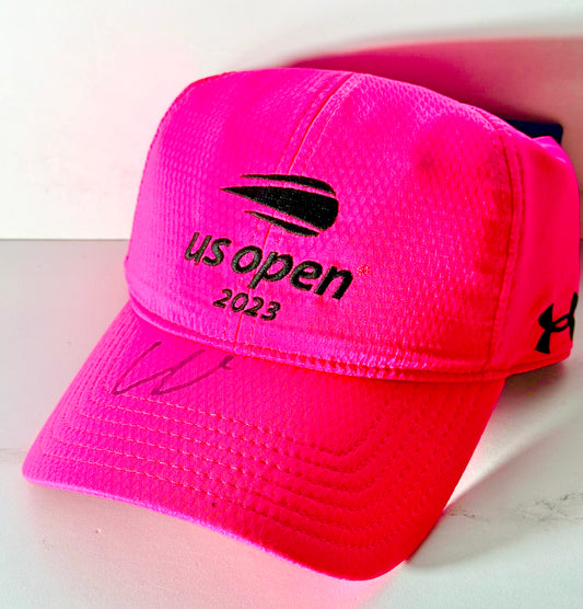 Coco Gauff Signed US Open 2023 Hat Beckett Certified