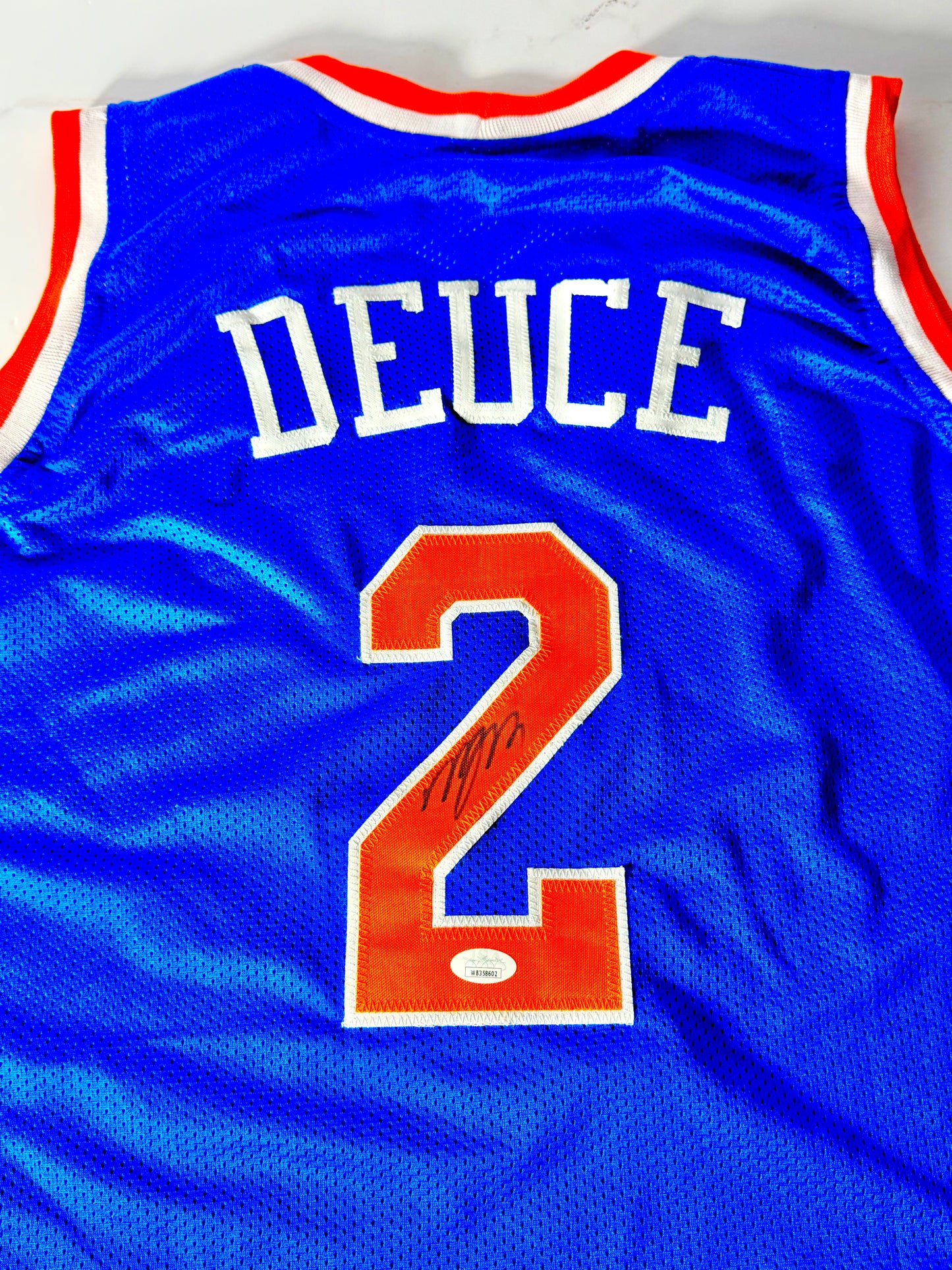 Miles Duece McBride Signed Knicks Jersey JSA Certified