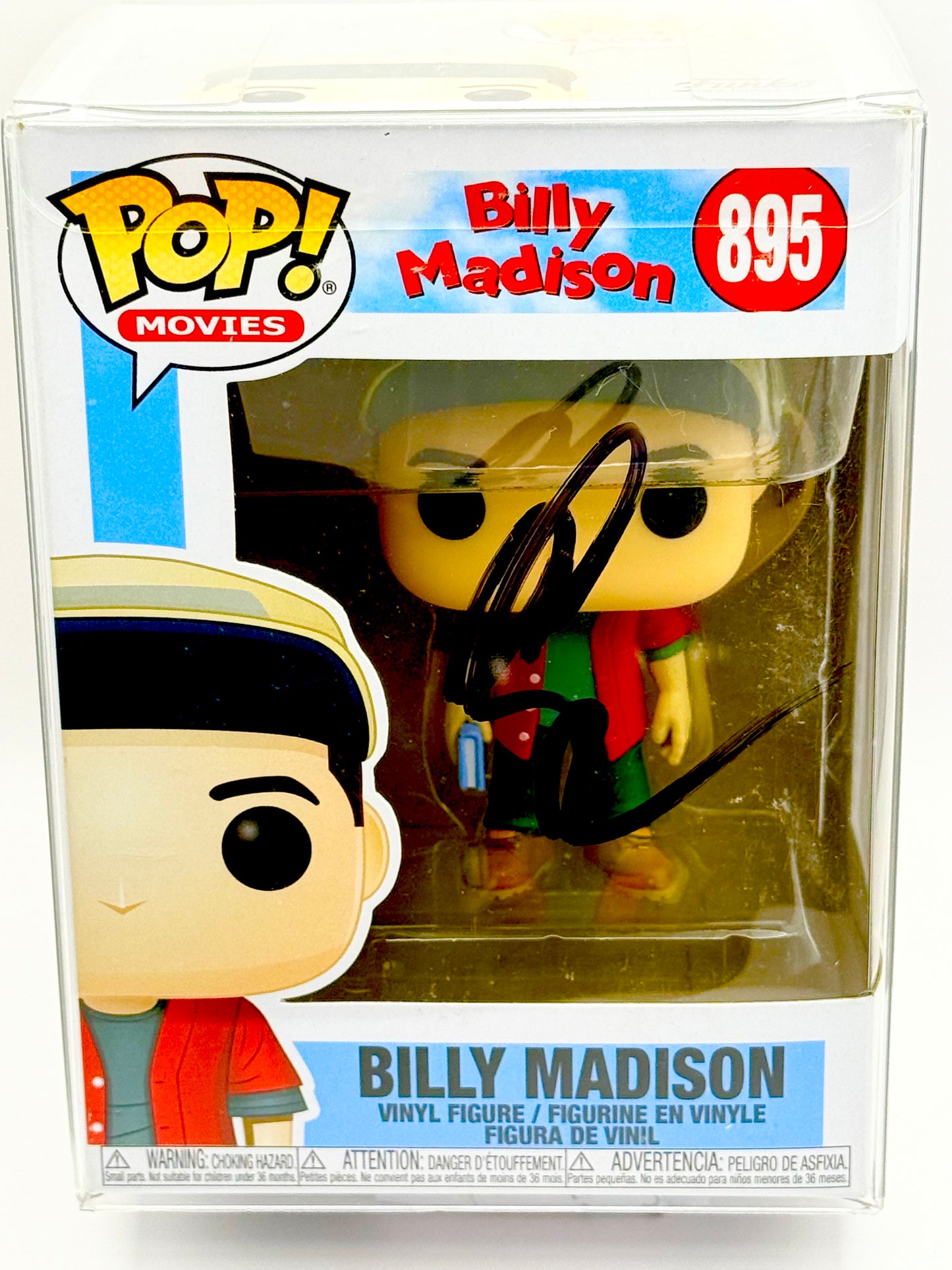 Adam Sandler Billy Madison Signed Funko Pop  PSA Certified