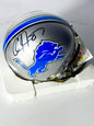 Calvin Johnson Signed Lions Mini Helmet JSA Certified