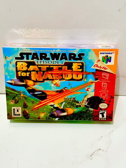 Star Wars Battle for Naboo New Sealed Super Nintendo SNES Game