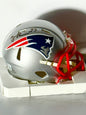 Rodney Harrison Signed Patriots Mini Helmet Beckett Certified