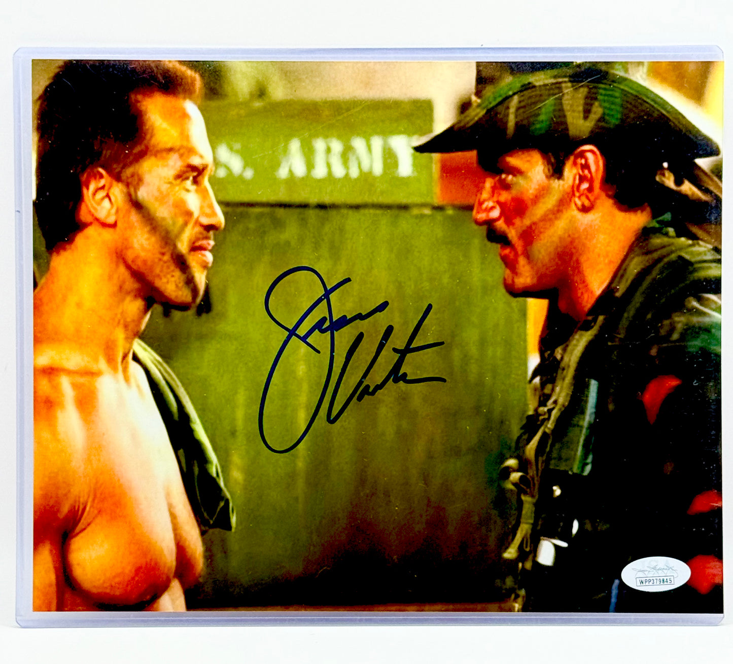 Jesse Ventura Predator Signed 8x10 Photo JSA Certified