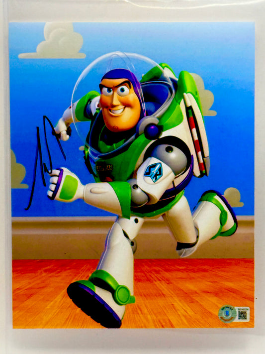 Tim Allen Toy Story Signed 8x10 Photo Beckett Certified