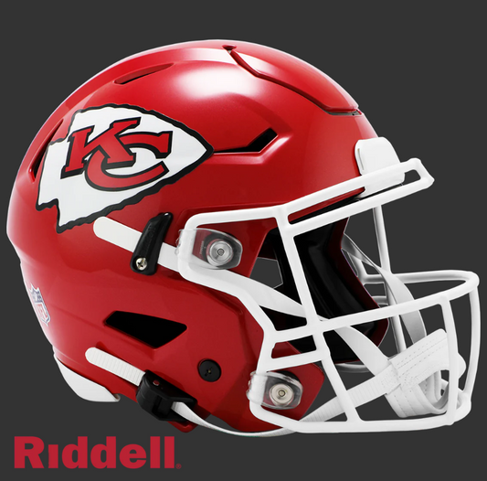 PRE-ORDER JUSTIN WATSON SIGNED KANSAS CITY CHIEFS CURRENT STYLE SPEEDFLEX HELMET BECKETT CERTIFIED